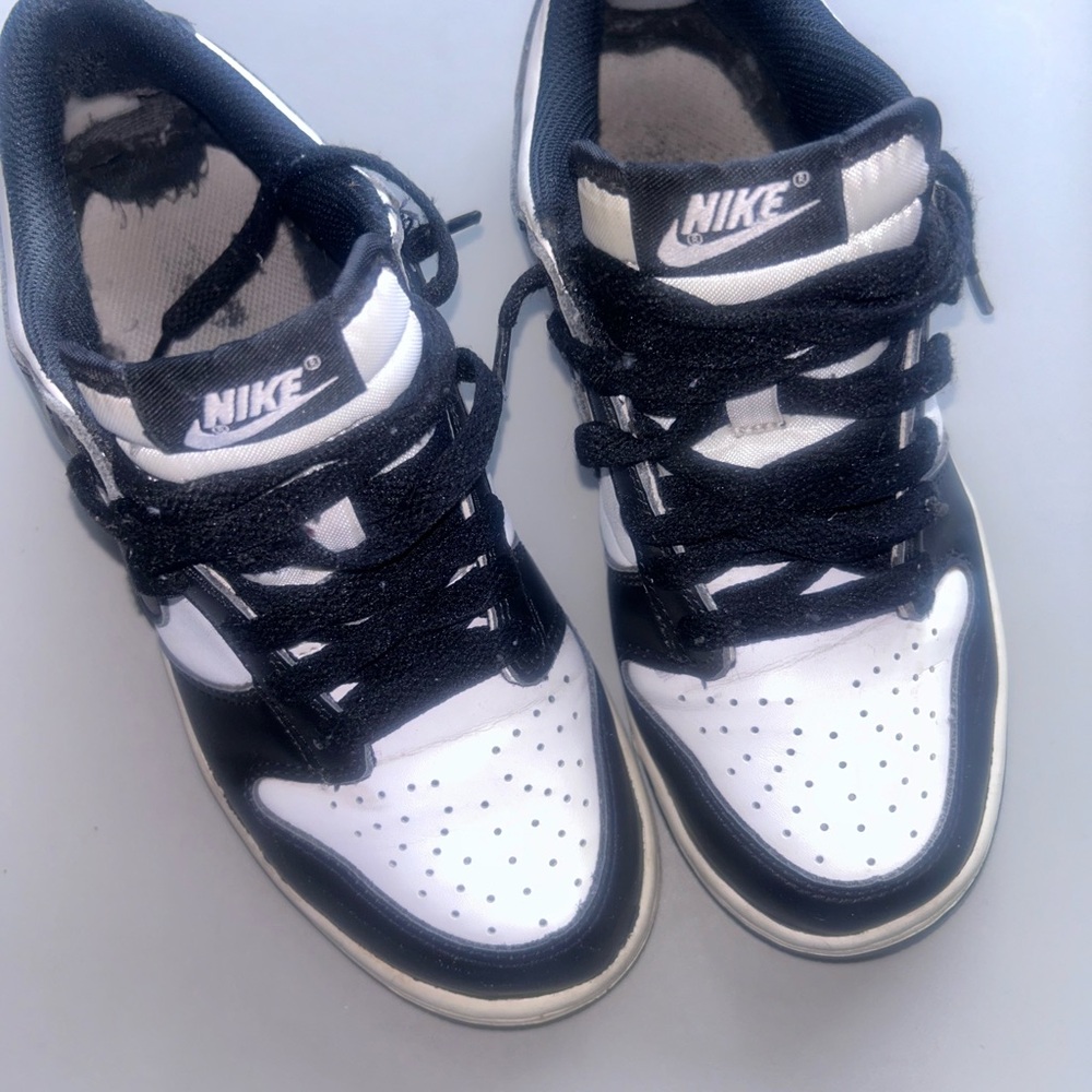 Nike Kids Black and White Sneakers